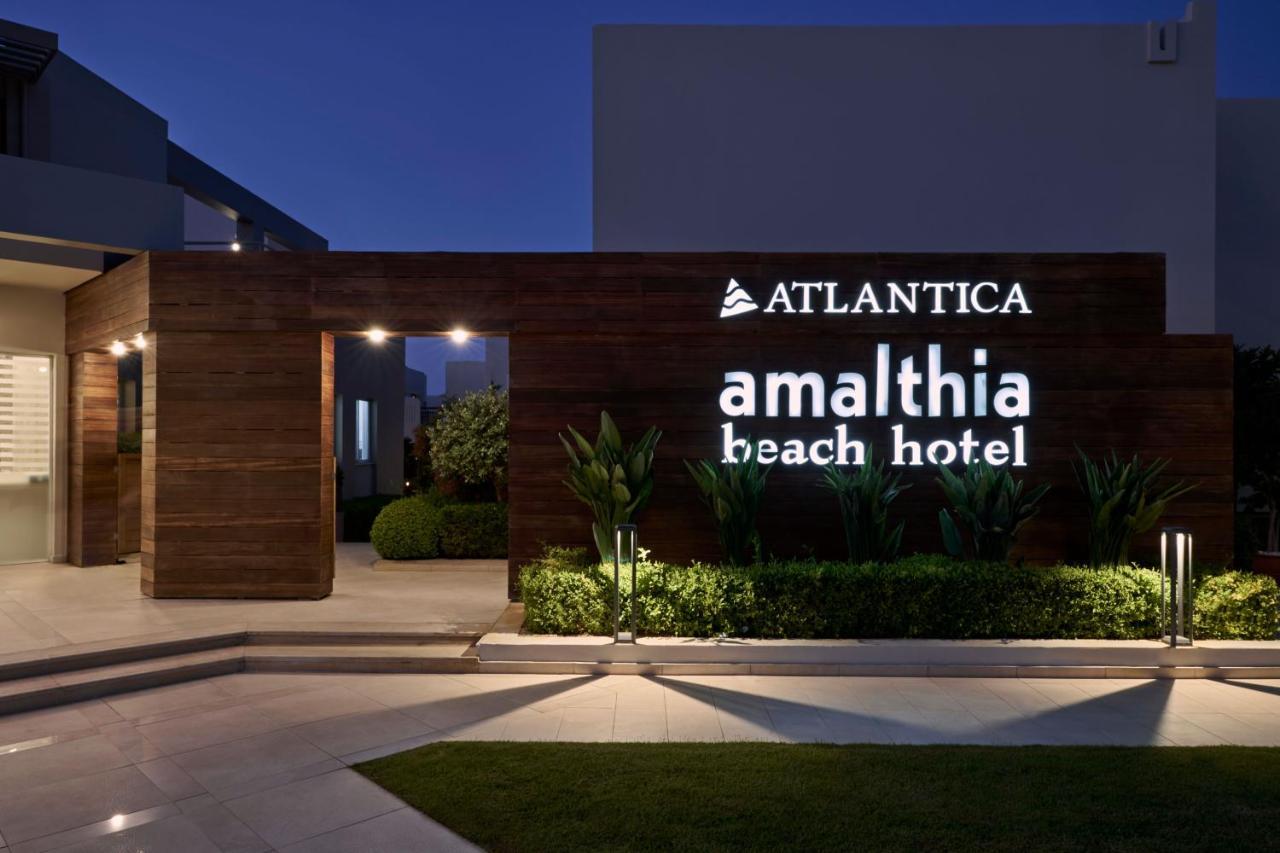 Agia Marina Atlantica Amalthia Beach Hotel - Adults Only מראה חיצוני תמונה