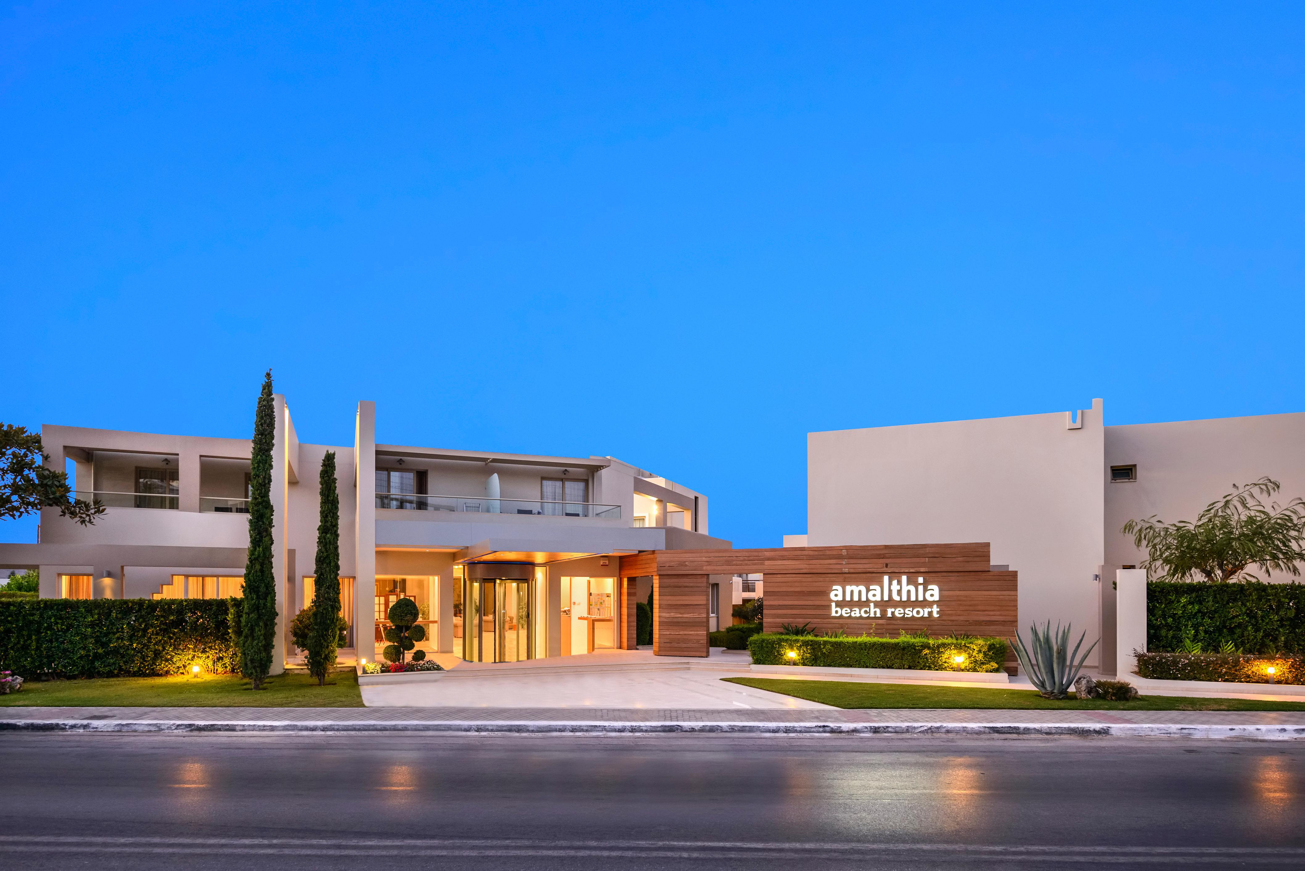 Agia Marina Atlantica Amalthia Beach Hotel - Adults Only מראה חיצוני תמונה