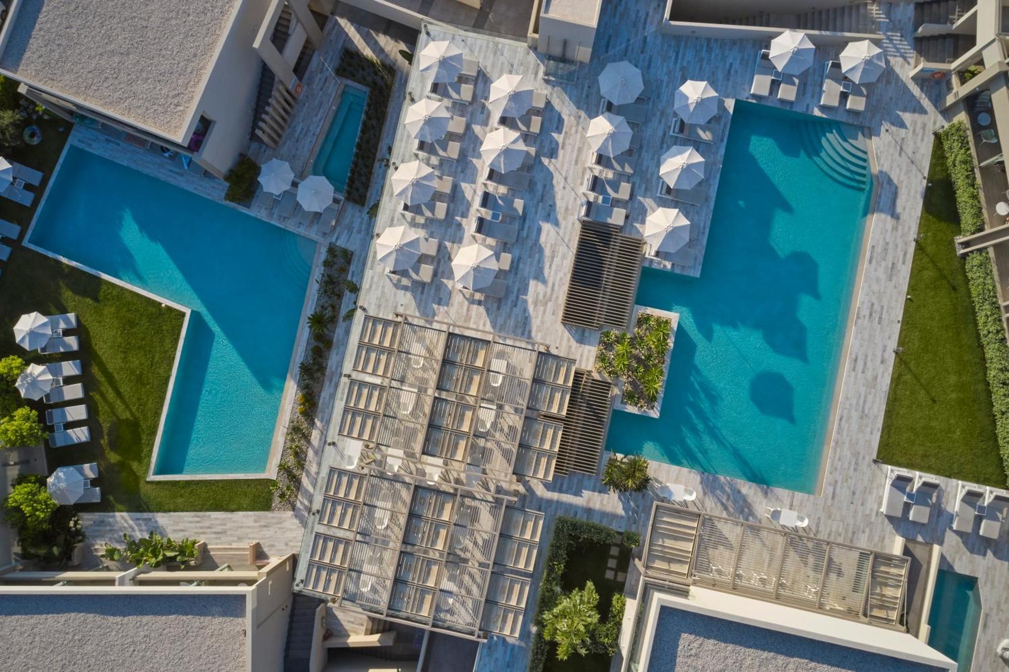 Agia Marina Atlantica Amalthia Beach Hotel - Adults Only מראה חיצוני תמונה